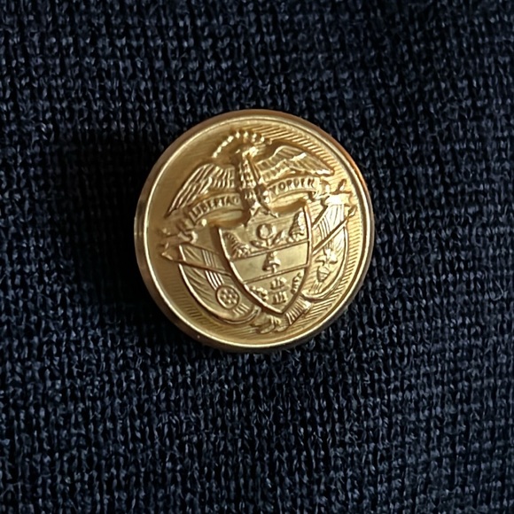 Lauren Ralph Lauren double breasted sweater jacket - Picture 3 of 5